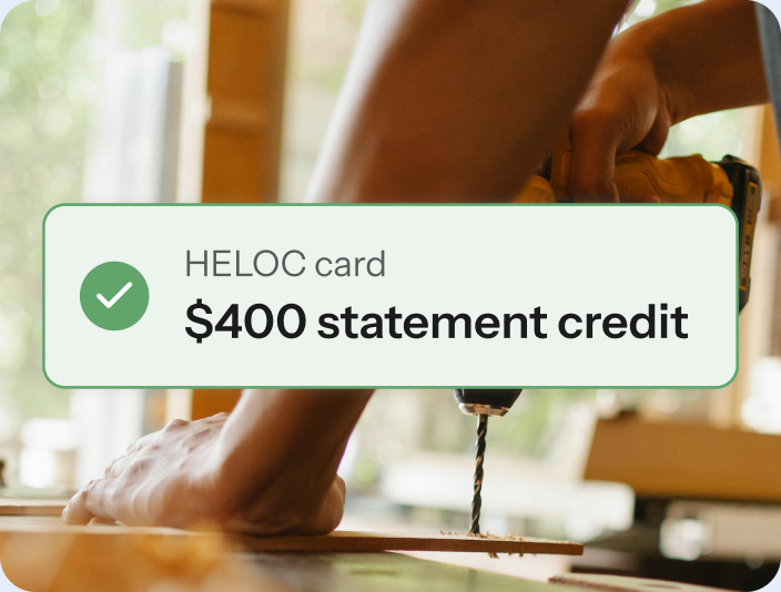Aven HELOC card $400 statement credit