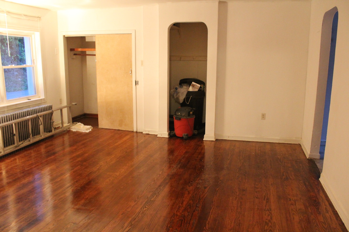 Sanding thick paint off of wood floors?