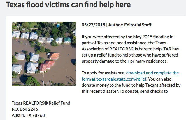 Normal 1432755683 Texas Flood Victims Can Find Help Here   Advice For Consumers   Texas Association Of Realtors 2015 05 27 14 40 58