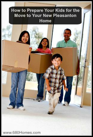 Moving to your new luxury home for sale in Pleasanton can be very challenging for children.