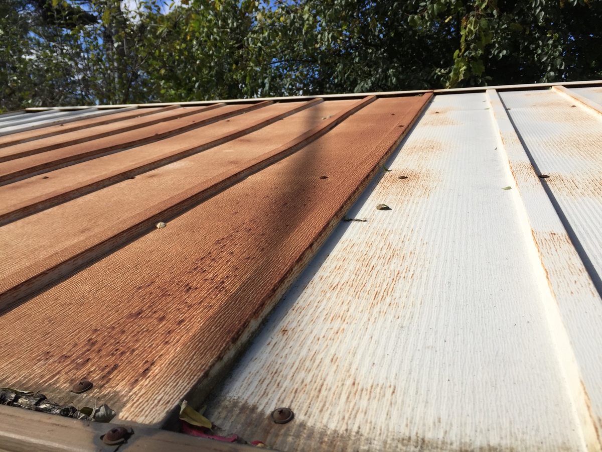 How to Remove Rust From Metal Shed Roof